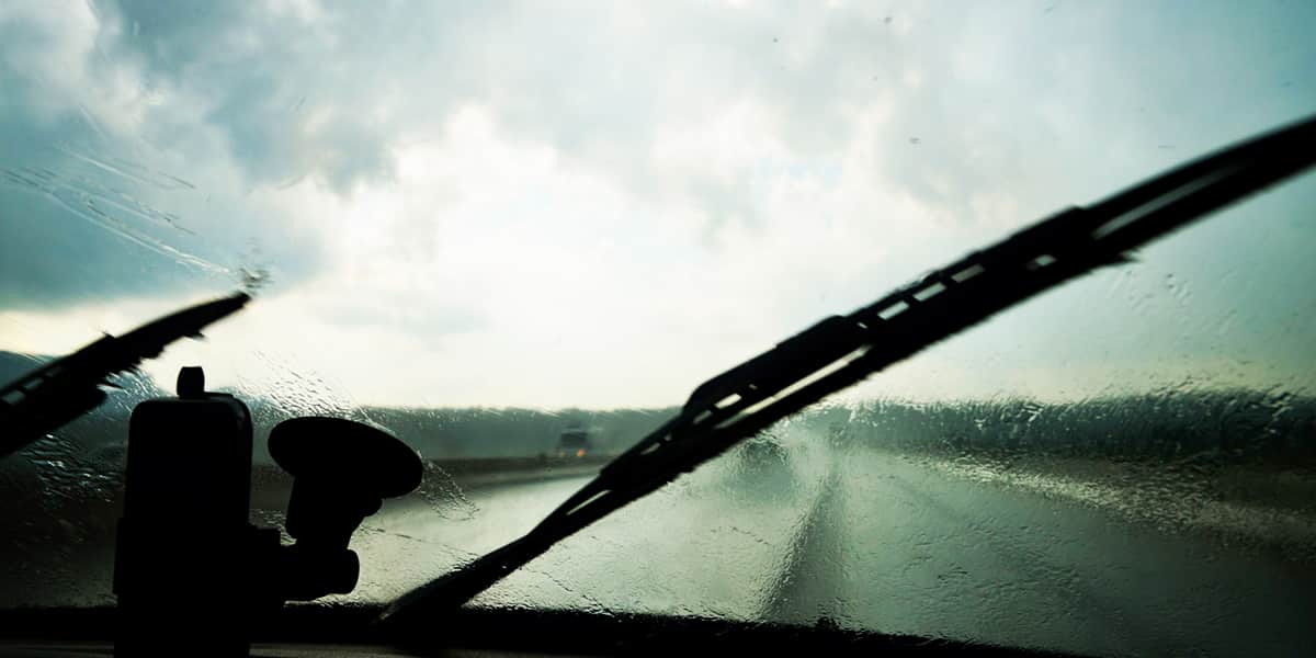 winter safety check wipers car